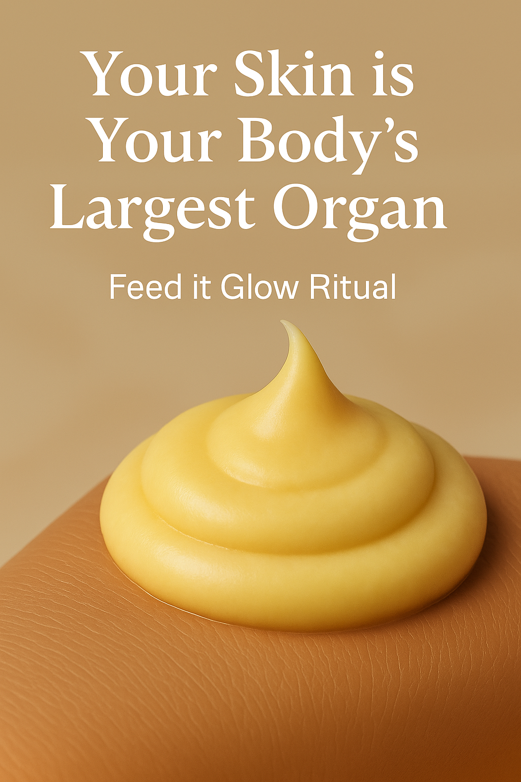 Glow Ritual Whipped Tallow Nourishing Anti-Aging Skin Food - Minimalist Luxury Skincare — One Jar. Endless Glow.
