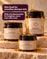 The Complete Ritual: Cleansing Balm, Cream + Body Cream – Grass-Fed Tallow • 4% Niacinamide • Squalane • Shea • Jojoba Oil (Pre-order)