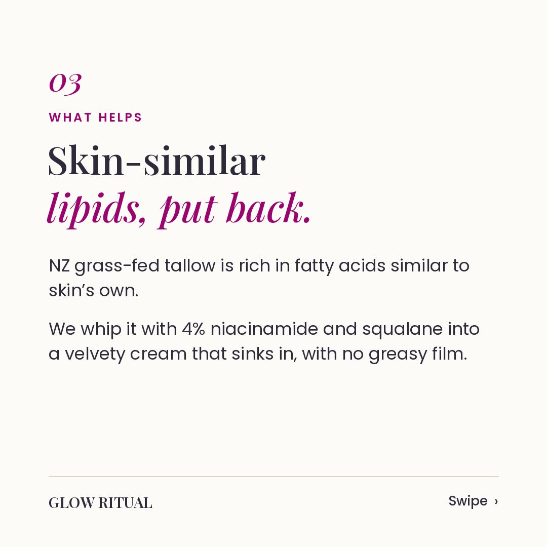 Skin-similar lipids, put back